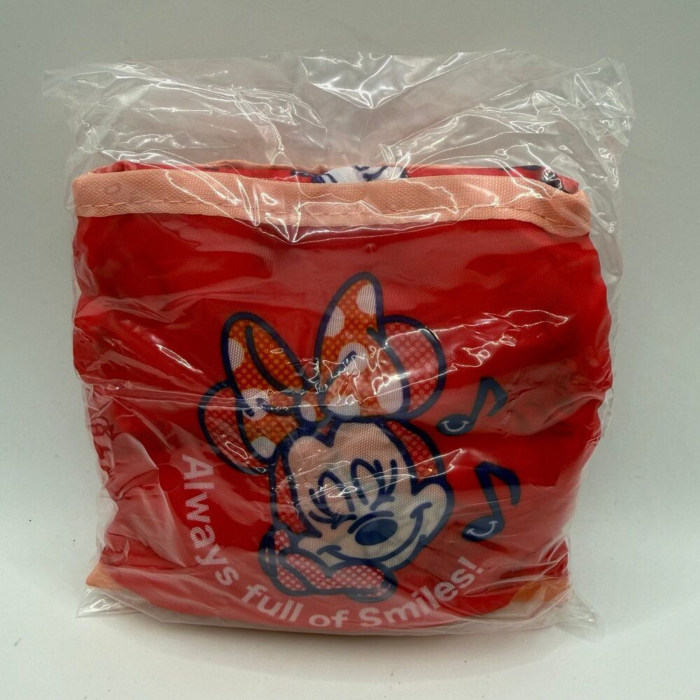 Tokyo Disney Resort *Exclusive* Gachapon: Minnie Mouse Reusable Bag - New -